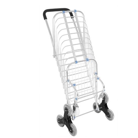 Xe Kéo Đi Chợ 3 Bánh Leo Cầu Thang Cao Cấp 801 - Xe Kéo Đa Năng Siêu Bền, Hợp Kim Nhôm Nhẹ, Dễ Dàng Di Chuyển Trên Địa Hình Gồ Ghề