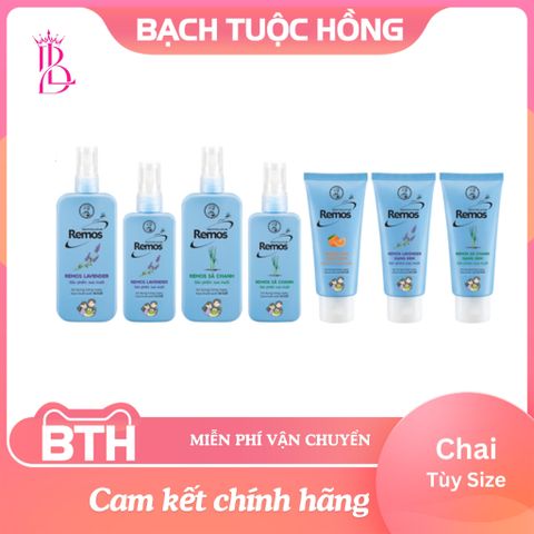 Chống muỗi Remos hương Sả/Lavender xua muỗi suốt 10 giờ