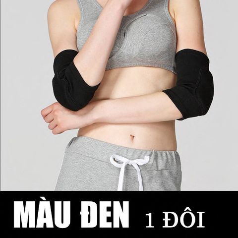 Miếng Đệm Bảo Vệ Khuỷu Tay Cho Yoga & Gym - Đai Xỏ Thể Thao Chống Chấn Thương, Giảm Đau Khuỷu Tay