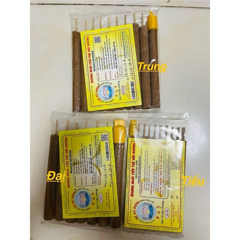 Nhang Ngải Cứu Tuệ Hải Đường - Hỗ Trợ Sức Khỏe Từ Thiên Nhiên - Size Đại, Trung, Tiểu - Giải Quyết Vấn Đề Thần Kinh, Đau Lưng
