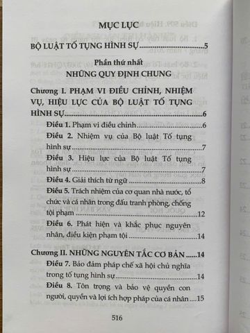 Bộ Luật Tố Tụng Hình Sự 2015 - Cập Nhật 2021, 2024, 2025 - Sách Luật Cơ Bản cho Điều Tra và Truy Tố tại Việt Nam