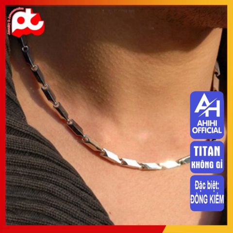 Dây Chuyền Nam Titan Cao Cấp Sang Trọng - Phụ Kiện Thời Trang Đẳng Cấp, Chống Gỉ Sét - Quà Tặng Ý Nghĩa cho Phái Mạnh