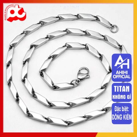 Dây Chuyền Nam Titan Cao Cấp Sang Trọng - Phụ Kiện Thời Trang Đẳng Cấp, Chống Gỉ Sét - Quà Tặng Ý Nghĩa cho Phái Mạnh