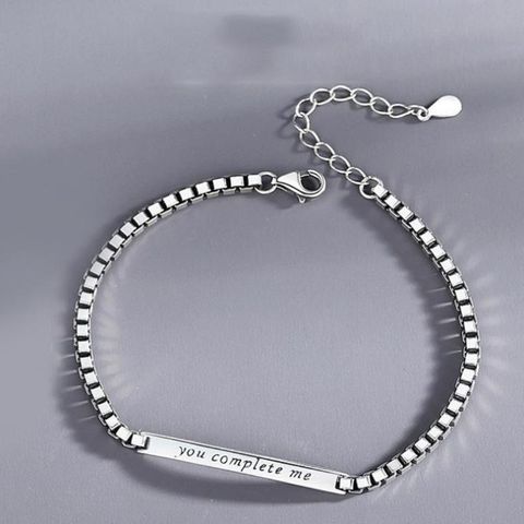Vòng Tay Đôi Khắc Tên Màu Bạc Không Gỉ - Quà Tặng Tình Yêu Cho Cặp Đôi Nam Nữ - Lắc Tay Unisex Tại TITAN Shop