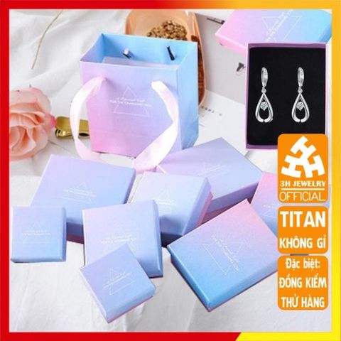 Hộp Giấy Đựng Trang Sức Màu Sắc Đa Dạng - Dây Chuyền, Lắc Tay, Nhẫn, Bông Tai - Sang Trọng và Tiện Lợi