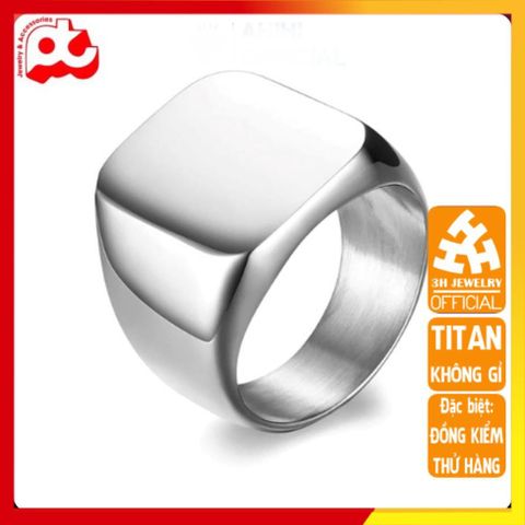 Nhẫn Titan Nam Cao Cấp - Thiết Kế Mạnh Mẽ Đẳng Cấp, Chống Gỉ Sét, Phụ Kiện Thời Trang Nam Thanh Lịch, Quà Tặng Ý Nghĩa