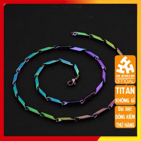Dây Chuyền Titan Cao Cấp Nam Nữ GALAXY - Phụ Kiện Thời Trang Đẳng Cấp, Không Gỉ, Thiết Kế Mạnh Mẽ, An Toàn Cho Da