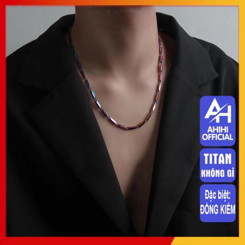 Dây Chuyền Titan Cao Cấp Nam Nữ GALAXY - Phụ Kiện Thời Trang Đẳng Cấp, Không Gỉ, Thiết Kế Mạnh Mẽ, An Toàn Cho Da