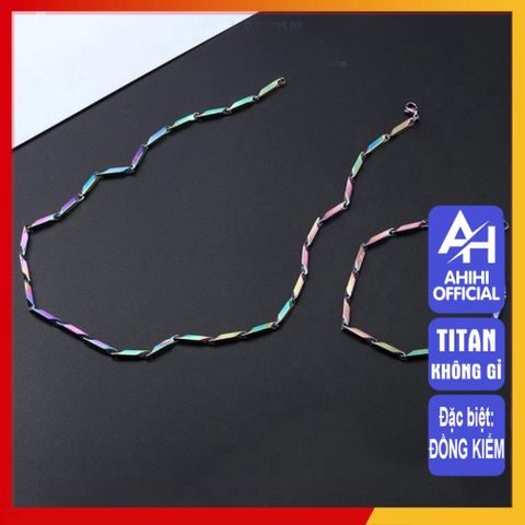 Dây Chuyền Titan Cao Cấp Nam Nữ GALAXY - Phụ Kiện Thời Trang Đẳng Cấp, Không Gỉ, Thiết Kế Mạnh Mẽ, An Toàn Cho Da