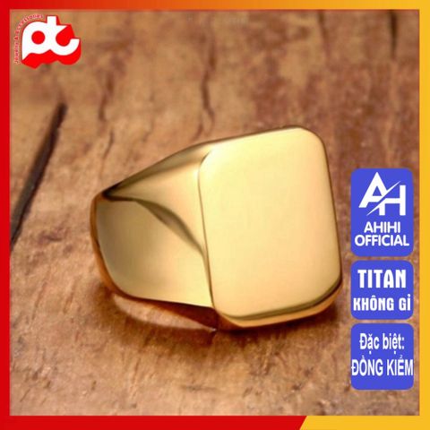 Nhẫn Nam Titan Cao Cấp - Phong Cách Đẳng Cấp, Mạnh Mẽ, Chống Gỉ và Chống Trầy Xước, Phụ Kiện Thời Trang Nam