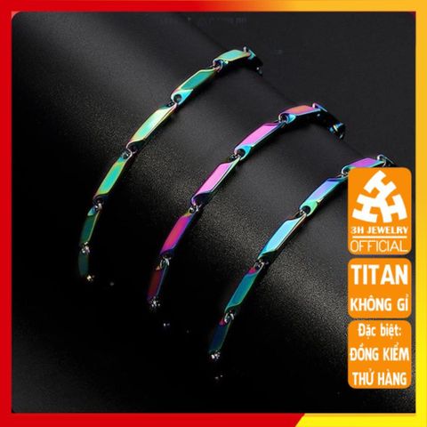 Lắc Tay Nam Titan Cao Cấp - Thiết Kế Nam Tính, Bền Bỉ, Thời Trang Sang Trọng, Phù Hợp Với Mọi Dạng Cổ Tay