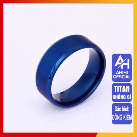 Nhẫn Titan Nam Cao Cấp - Thiết Kế Nam Tính, Chống Gỉ, Chống Trầy, Phụ Kiện Thời Trang Hiện Đại từ 3H JEWELRY