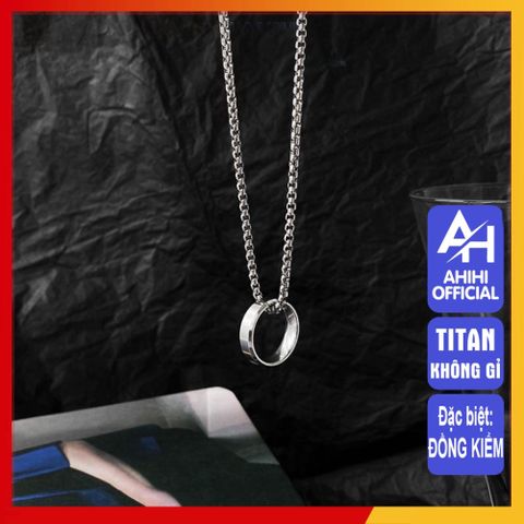 Dây Chuyền Titan Cao Cấp Nam Nữ Veins Brick - Thời Trang Đẳng Cấp Không Gỉ, Phong Cách Mạnh Mẽ, Quà Tặng Ý Nghĩa