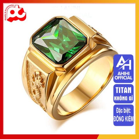 Nhẫn Nam Titan Cao Cấp Chạm Rồng - Phụ Kiện Thời Trang Nam Tính, Bền Bỉ, Không Gỉ, Lựa Chọn Quà Tặng Đặc Biệt