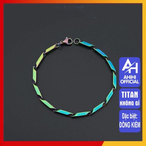 Lắc Tay Titan Cao Cấp Nam Nữ - Chất Liệu Không Gỉ, Thiết Kế Thời Trang Đẳng Cấp, Nhiều Kích Cỡ và Màu Sắc - Phụ Kiện Sang Trọng