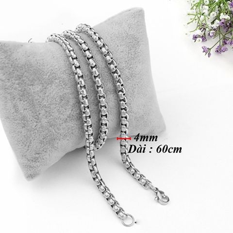 Dây Chuyền Nam Titan Cao Cấp - Phong Cách Mạnh Mẽ, Không Gỉ, An Toàn Cho Da - Trang Sức Đẳng Cấp Nam Mới Nhất 2023