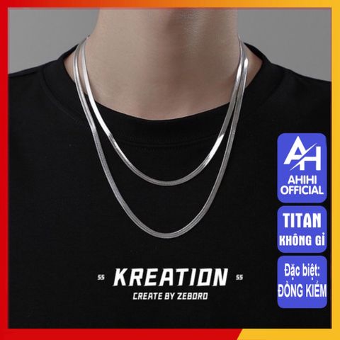 Dây Chuyền Nam Titan Cao Cấp - Phong Cách Mạnh Mẽ, Chống Gỉ, An Toàn Cho Da - Trang Sức Nam Đẳng Cấp PT Jewelry