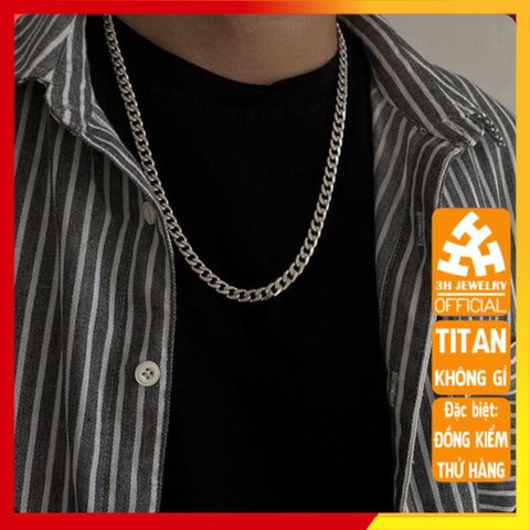 Dây Chuyền Titan Nam Nữ Cao Cấp - Vòng Cổ Unisex Mạnh Mẽ, Chống Gỉ, Thiết Kế Đẳng Cấp & Hiện Đại