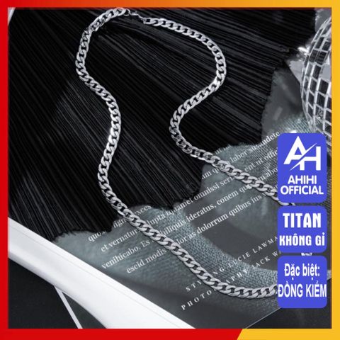 Dây Chuyền Titan Nam Nữ Cao Cấp - Vòng Cổ Unisex Mạnh Mẽ, Chống Gỉ, Thiết Kế Đẳng Cấp & Hiện Đại