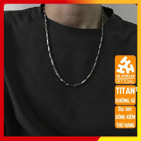 Dây Chuyền Titan Cao Cấp Nam Nữ - Vòng Cổ Xích Trơn Thời Trang Đẳng Cấp, Không Gỉ, Phù Hợp Mọi Phong Cách