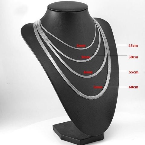 Dây Chuyền Nam Titan Cao Cấp Sang Trọng - Phụ Kiện Thời Trang Mạnh Mẽ, Chống Oxy Hóa, Được Thiết Kế Hiện Đại, Kích Thước 3mm