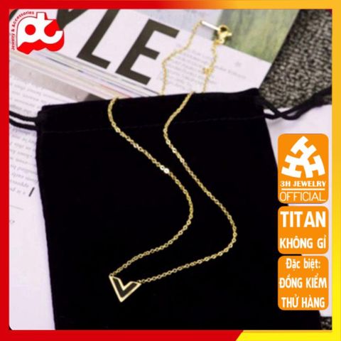 Dây Chuyền Nữ Titan Cao Cấp - Sang Trọng, Tinh Tế, Không Đen, An Toàn Cho Da - Phụ Kiện Thời Trang Nữ Hàng Đầu