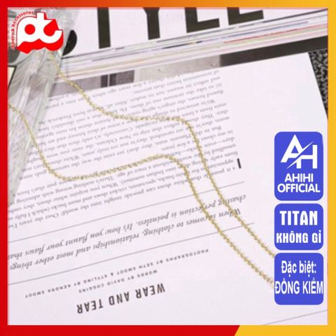 Dây Chuyền Nữ Titan Cao Cấp - Sang Trọng, Tinh Tế, Không Đen, An Toàn Cho Da - Phụ Kiện Thời Trang Nữ Hàng Đầu