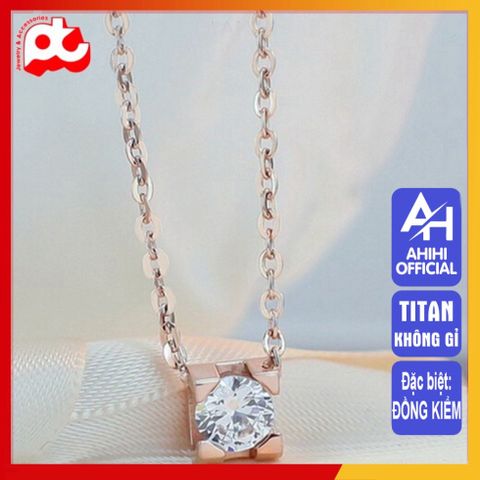 Dây Chuyền Nữ Titan Cao Cấp - Sang Trọng, Bền Bỉ, An Toàn Cho Da - Phụ Kiện Thời TrangKhông Đen, Nhiều Màu Sắc