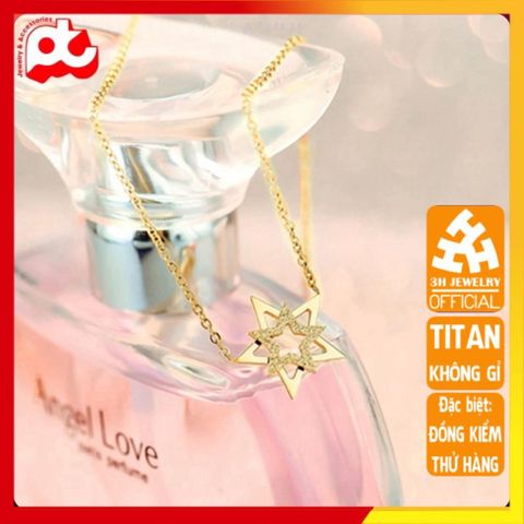 Dây Chuyền Nữ Titan Cao Cấp - Sang Trọng, Tinh Tế, Chống Gỉ Sét, An Toàn Cho Da - Quà Tặng Lý Tưởng Cho Phái Đẹp