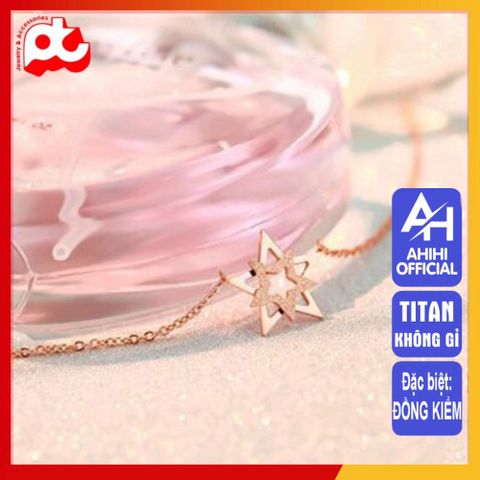Dây Chuyền Nữ Titan Cao Cấp - Sang Trọng, Tinh Tế, Chống Gỉ Sét, An Toàn Cho Da - Quà Tặng Lý Tưởng Cho Phái Đẹp