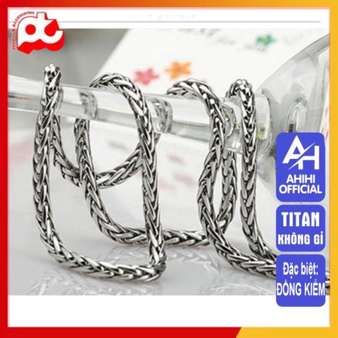 Dây Chuyền Nam Titan Cao Cấp - Phong Cách Mạnh Mẽ và Đẳng Cấp, Chất Liệu Không Gỉ, An Toàn Cho Da, Phù Hợp Mọi Trang Phục