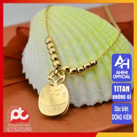 Lắc Chân Nữ Titan Cao Cấp - Thiết Kế Thanh Lịch, Bền Bỉ, An Toàn cho Da - Phụ Kiện Thời Trang Nữ Tôn Vẻ Đẹp Chân