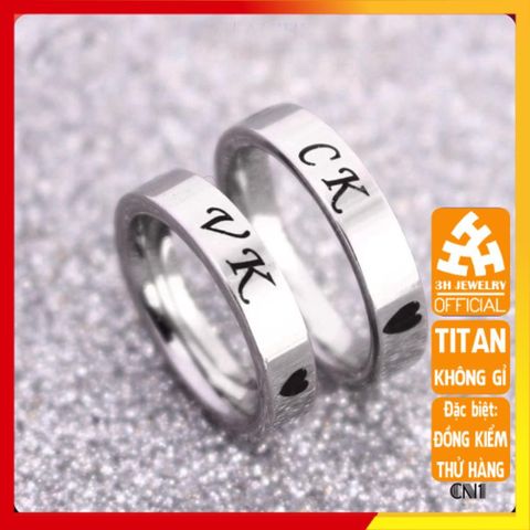 Nhẫn Nam Titan Cao Cấp - Phong Cách Đẳng Cấp, Chống Gỉ và Trầy Xước, Quà Tặng Ý Nghĩa cho Đấng Mày Râu