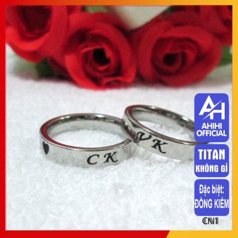 Nhẫn Nam Titan Cao Cấp - Phong Cách Đẳng Cấp, Chống Gỉ và Trầy Xước, Quà Tặng Ý Nghĩa cho Đấng Mày Râu
