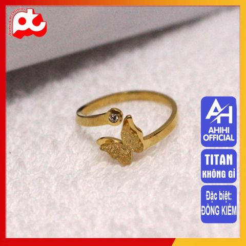Nhẫn Nữ Titan Cao Cấp - Thiết Kế Thanh Lịch, Không Gỉ, Đa Dạng Màu Sắc, Phù Hợp Mọi Phong Cách Thời Trang