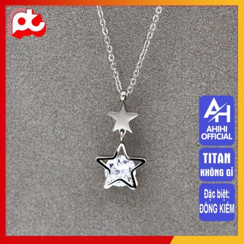 Dây Chuyền Nữ Titan Cao Cấp - Thiết Kế Tinh Tế, Sang Trọng Chống Gỉ và Trầy Xước - Trang Sức Phụ Kiện Thời Trang Nữ