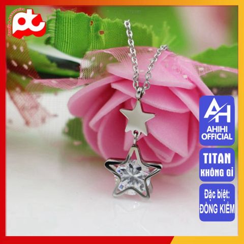 Dây Chuyền Nữ Titan Cao Cấp - Thiết Kế Tinh Tế, Sang Trọng Chống Gỉ và Trầy Xước - Trang Sức Phụ Kiện Thời Trang Nữ