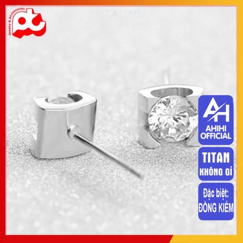 Bông Tai Nữ Titan Cao Cấp - Thanh Lịch, Bền Bỉ, Không Đen, An Toàn Cho Da, Nhiều Màu Sắc Sang Trọng - Quà Tặng Ý Nghĩa