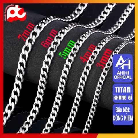 Dây Chuyền Nam Titan Cao Cấp - Phong Cách Đẳng Cấp, Sang Trọng, Chất Liệu Nhẹ Và Bền, Quà Tặng Ý Nghĩa Cho Phái Mạnh