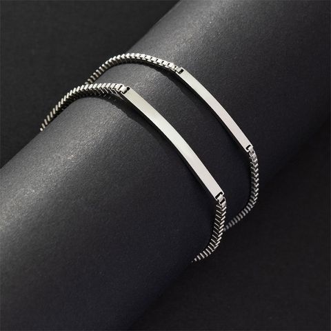 Vòng Tay Đôi Cinhy Khắc Tên - Lắc Tay Nam Nữ Hợp Kim Titan Không Gỉ, Quà Tặng Ý Nghĩa Thời Trang Couple