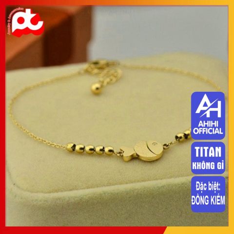 Lắc Chân Nữ Titan Cao Cấp - Thiết Kế Thanh Lịch, Không Gỉ, An Toàn Cho Da - Quà Tặng Hoàn Hảo Cho Phái Nữ