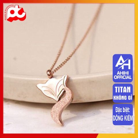 Dây Chuyền Nữ Titan Cao Cấp Sang Trọng, Chống Trầy Xước, An Toàn Cho Da - Trang Sức Thời Trang Nữ Cổ Điển