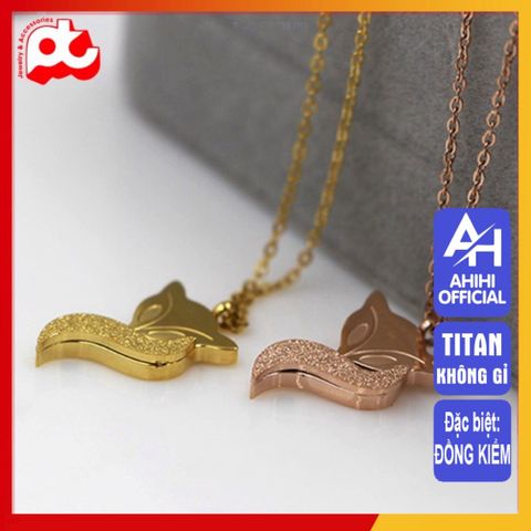 Dây Chuyền Nữ Titan Cao Cấp Sang Trọng, Chống Trầy Xước, An Toàn Cho Da - Trang Sức Thời Trang Nữ Cổ Điển