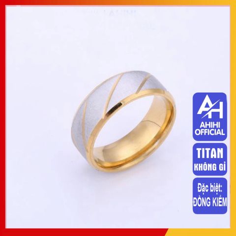 Nhẫn Nam Titan Cao Cấp - Thiết Kế Đẳng Cấp, Bền Bỉ, Không Gỉ, Phụ Kiện Thời Trang Nam Tiêu Biểu, Quà Tặng Ý Nghĩa