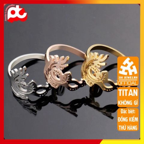Nhẫn Nữ Titan Cao Cấp - Thiết Kế Thanh Lịch, Chống Gỉ, Điều Chỉnh Size, Phụ Kiện Thời Trang Sang Trọng cho Phái Đẹp