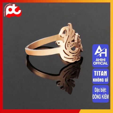 Nhẫn Nữ Titan Cao Cấp - Thiết Kế Thanh Lịch, Chống Gỉ, Điều Chỉnh Size, Phụ Kiện Thời Trang Sang Trọng cho Phái Đẹp