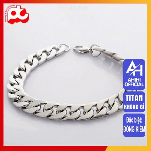 Lắc Tay Nam Titan Cao Cấp 7mm - Phụ Kiện Thời Trang Nam Mạnh Mẽ, Chống Gỉ, Thiết Kế Độc Đáo, Quà Tặng Ý Nghĩa