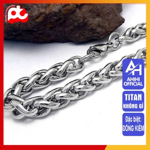 Lắc Tay Titan Cao Cấp Nam - Thiết Kế Sang Trọng, Bền Bỉ Chống Gỉ, Phụ Kiện Thời Trang Đẳng Cấp cho Phái Mạnh
