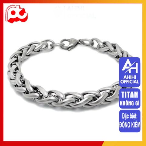 Lắc Tay Titan Cao Cấp Nam - Thiết Kế Sang Trọng, Bền Bỉ Chống Gỉ, Phụ Kiện Thời Trang Đẳng Cấp cho Phái Mạnh