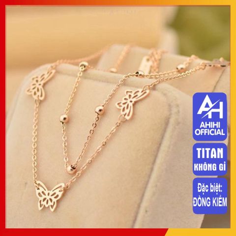 Dây Chuyền Nữ Titan Cao Cấp - Thiết Kế Tinh Tế, Sang Trọng, Chống Trầy Xước, An Toàn Cho Da - Quà Tặng Lý Tưởng Cho Phái Đẹp